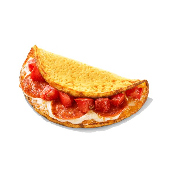 Омлет с пепперони