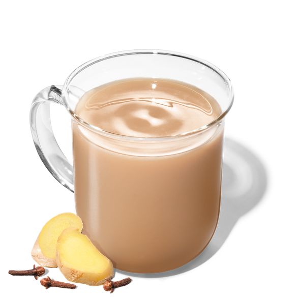 Чай Пряное солнце с молоком