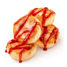 Сырники с малиновым вареньем, 4 шт Сырники с малиновым вареньем, 4 шт