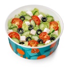 Греческий салат с соусом бальзамик Греческий салат с соусом бальзамик