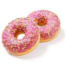 2 Клубничных пончика 2 Клубничных пончика