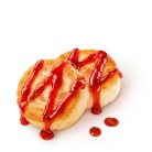 Сырники с малиновым вареньем, 2 шт Сырники с малиновым вареньем, 2 шт