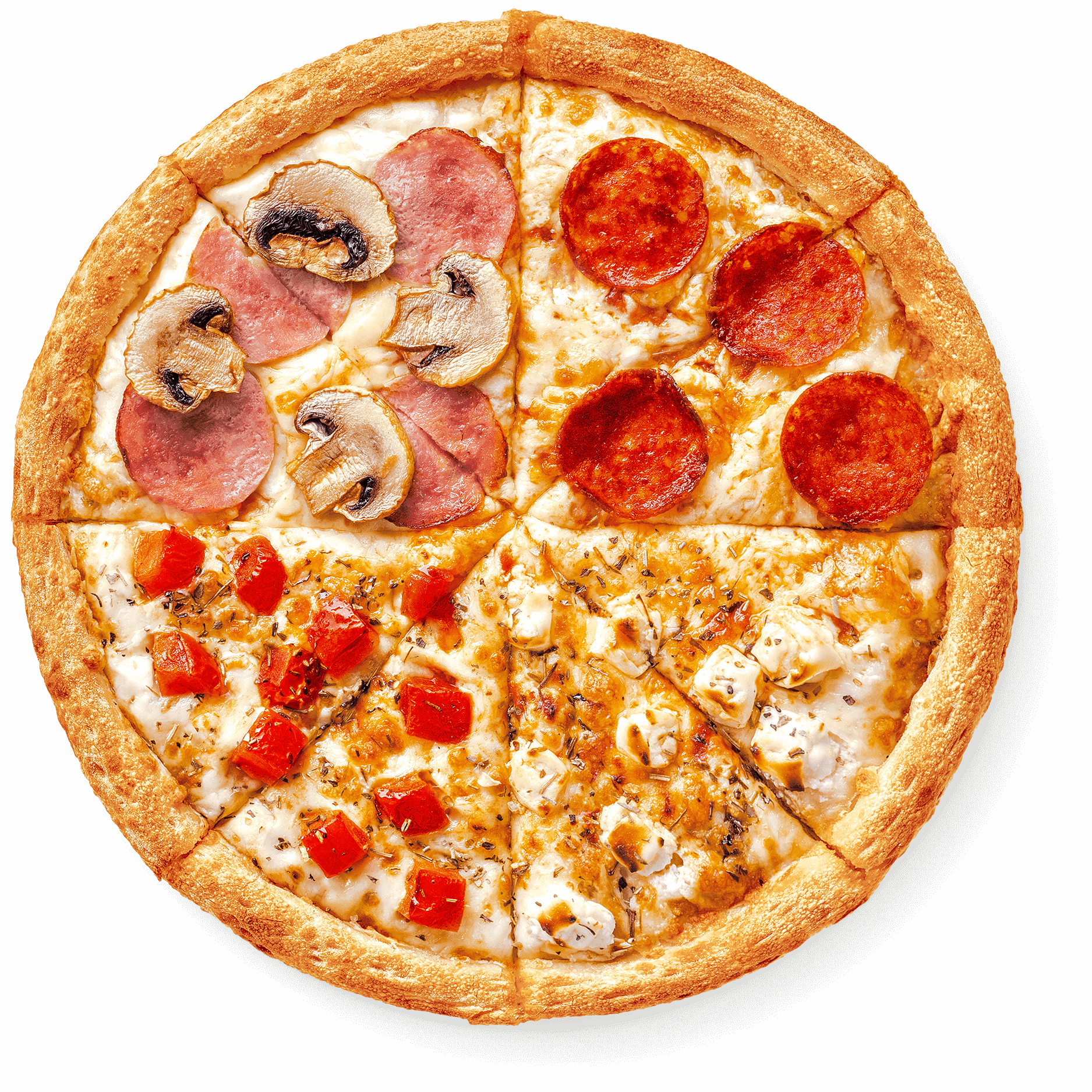 четыре сезона рецепт пиццы в фото 2